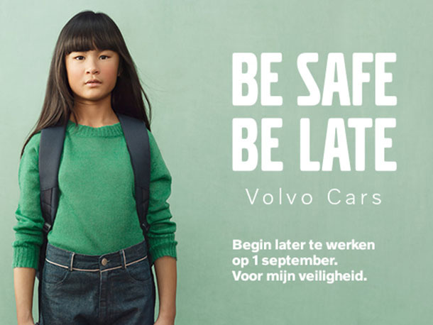Be Safe Be Late - Volvo D'Hondt - Reynaert