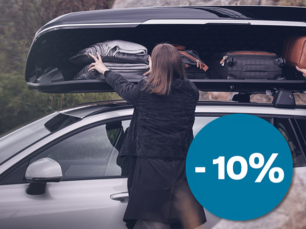 10% korting op Volvo dakkoffers